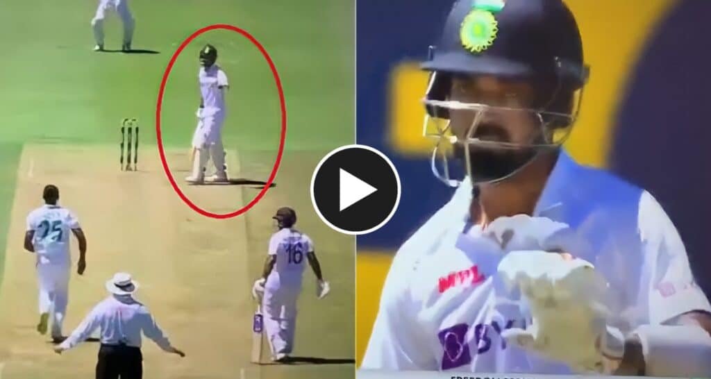 Watch Video: Captain KL Rahul made a big mistake! Umpire gave warning then had to apologize publicly
