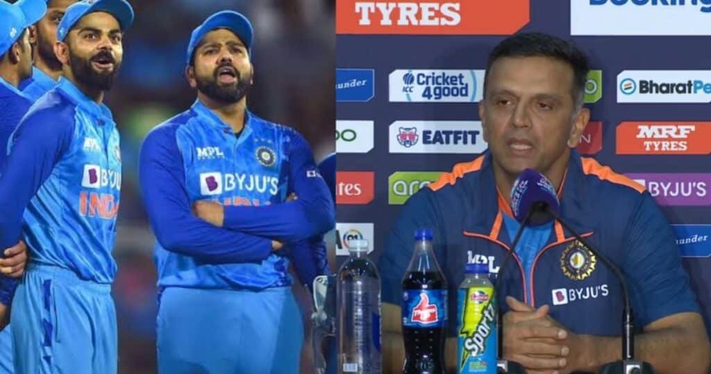 Rahul Dravid on virat kohli rohit sharma