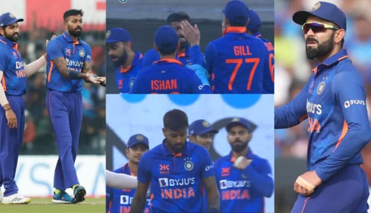 Is Hardik Pandya and Virat Kohli having a fight, the video of the third ODI went viral