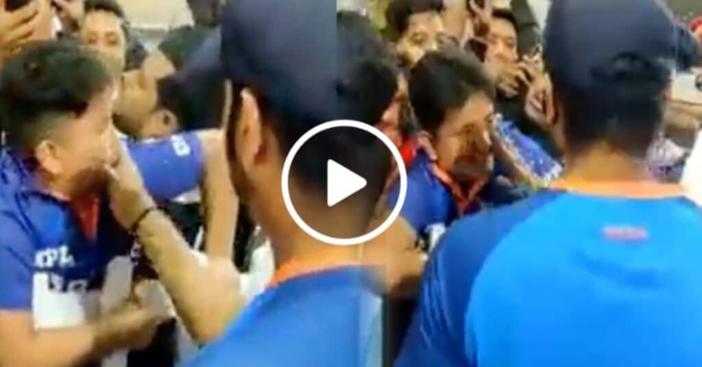 Rohit Sharma Comforts Crying Fan Who Struggled To Control Tears Upon Meeting India Captain