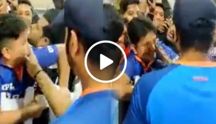 Rohit Sharma Comforts Crying Fan Who Struggled To Control Tears Upon Meeting India Captain