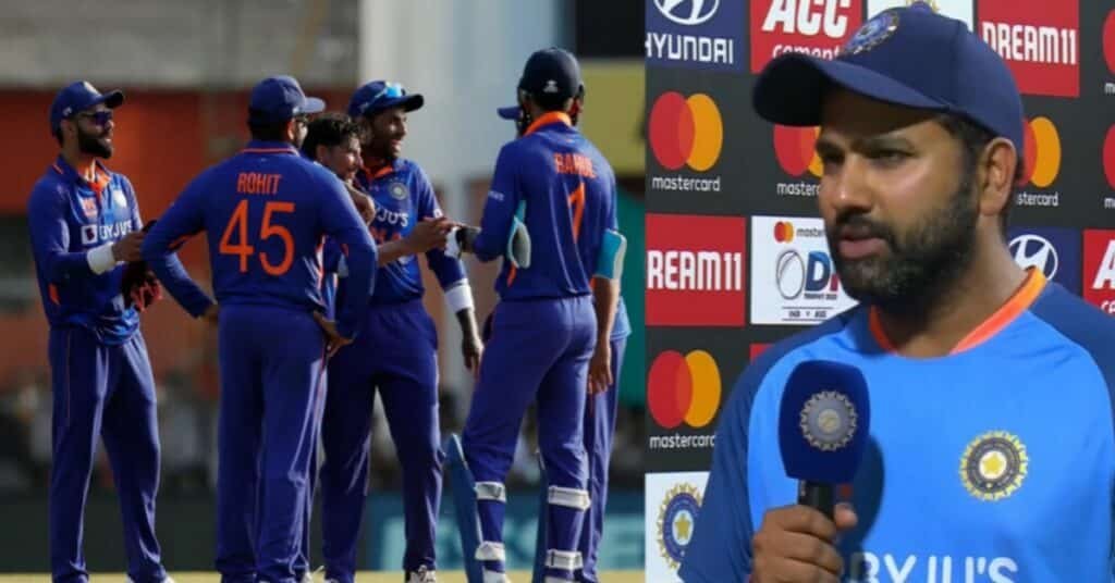 Rohit Sharma blamed the batsmen for the defeat
