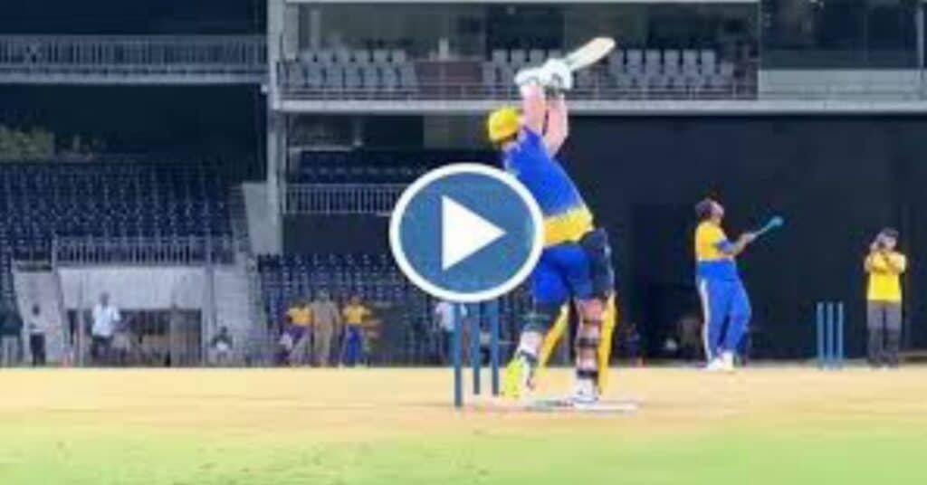 Ben Stokes played impressive shots on the nets